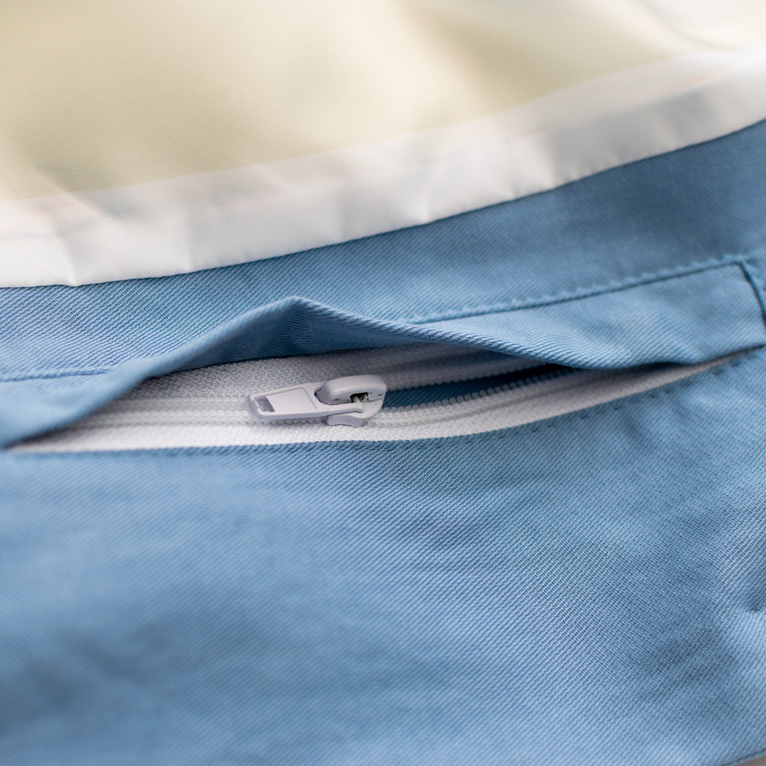 Topaz Blue Car Coat