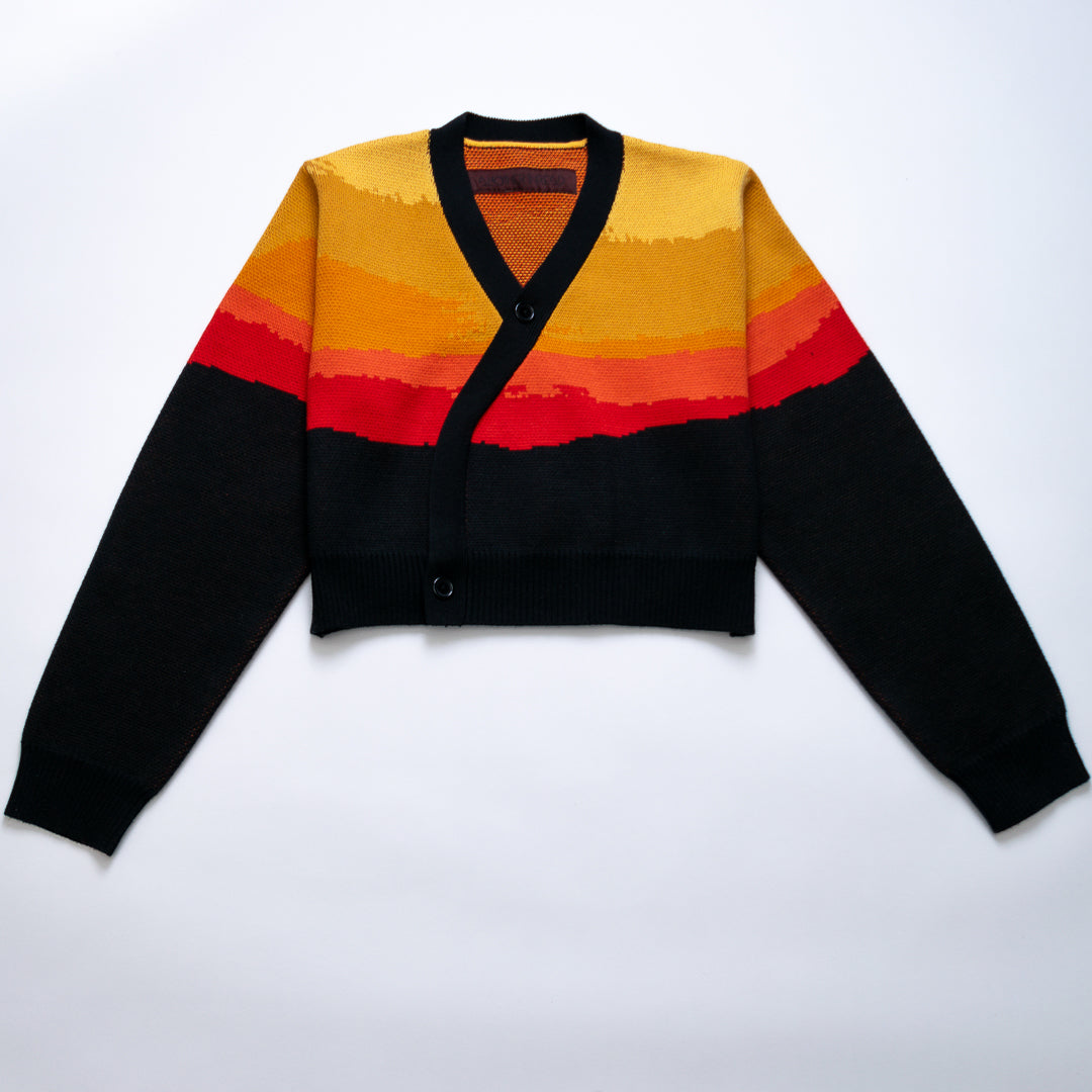 Sunset Cropped Cardigan