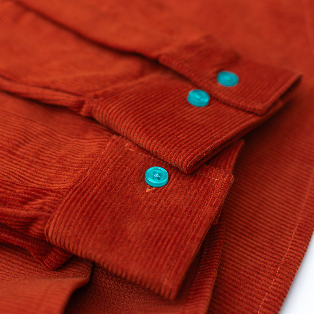 Barn Red Multicolor Corduroy Shirt