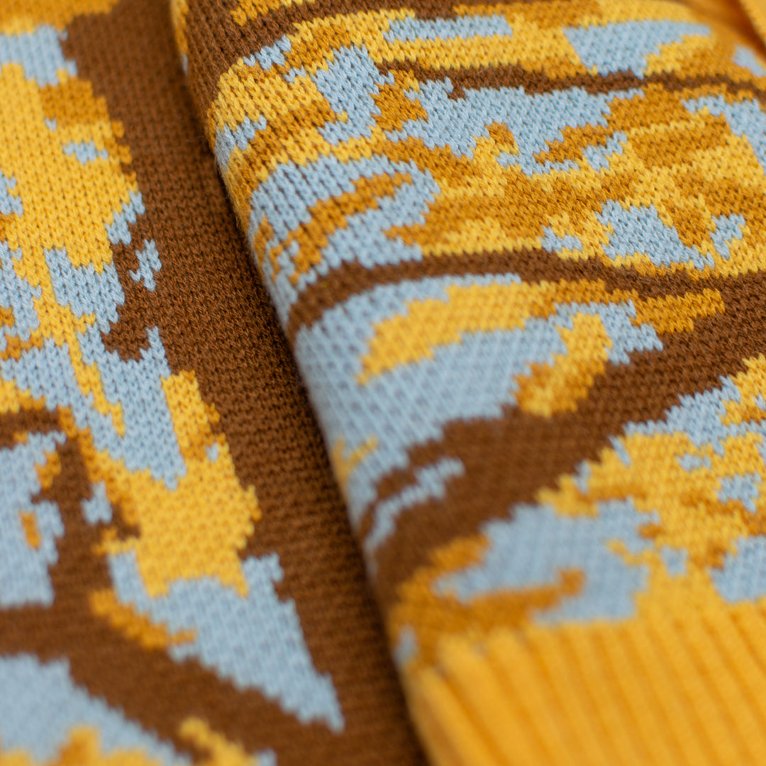 Autumn Leaves Cropped Cardigan