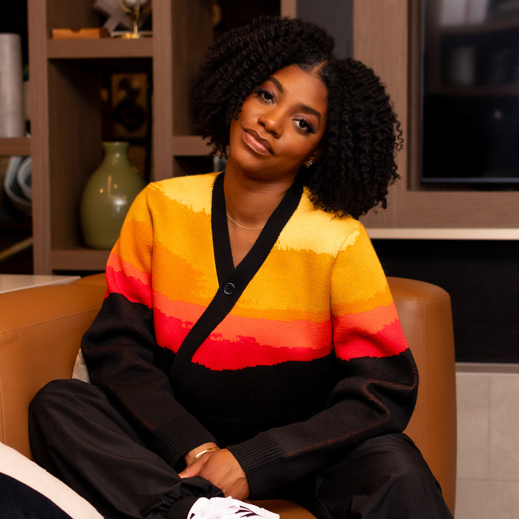 Sunset Cropped Cardigan