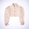 Honey Cropped Car Coat