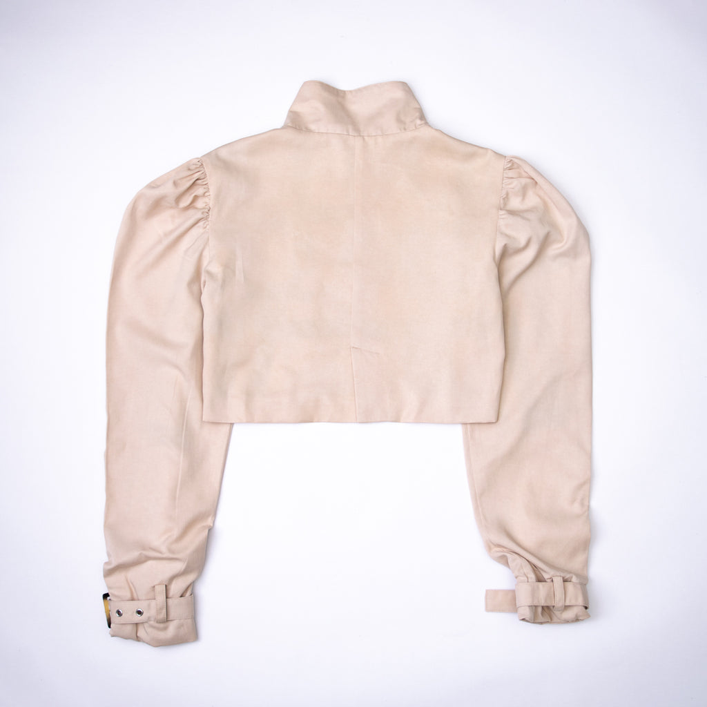Honey Cropped Car Coat