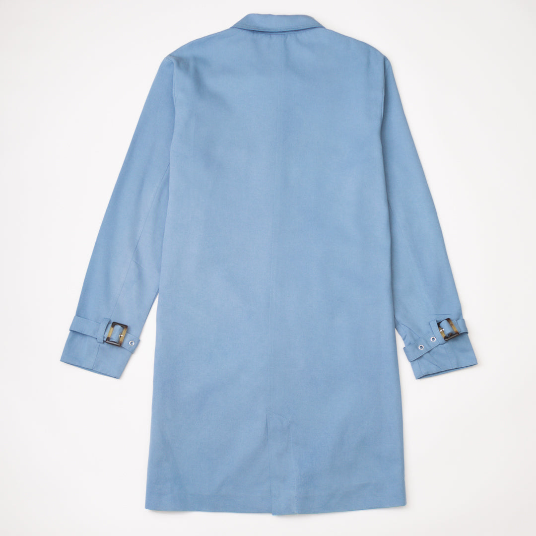 Topaz Blue Car Coat