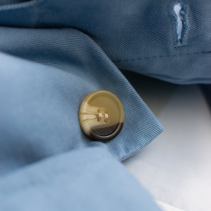 Topaz Blue Car Coat