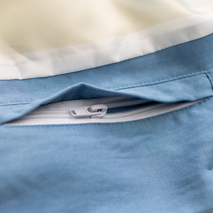 Topaz Blue Car Coat
