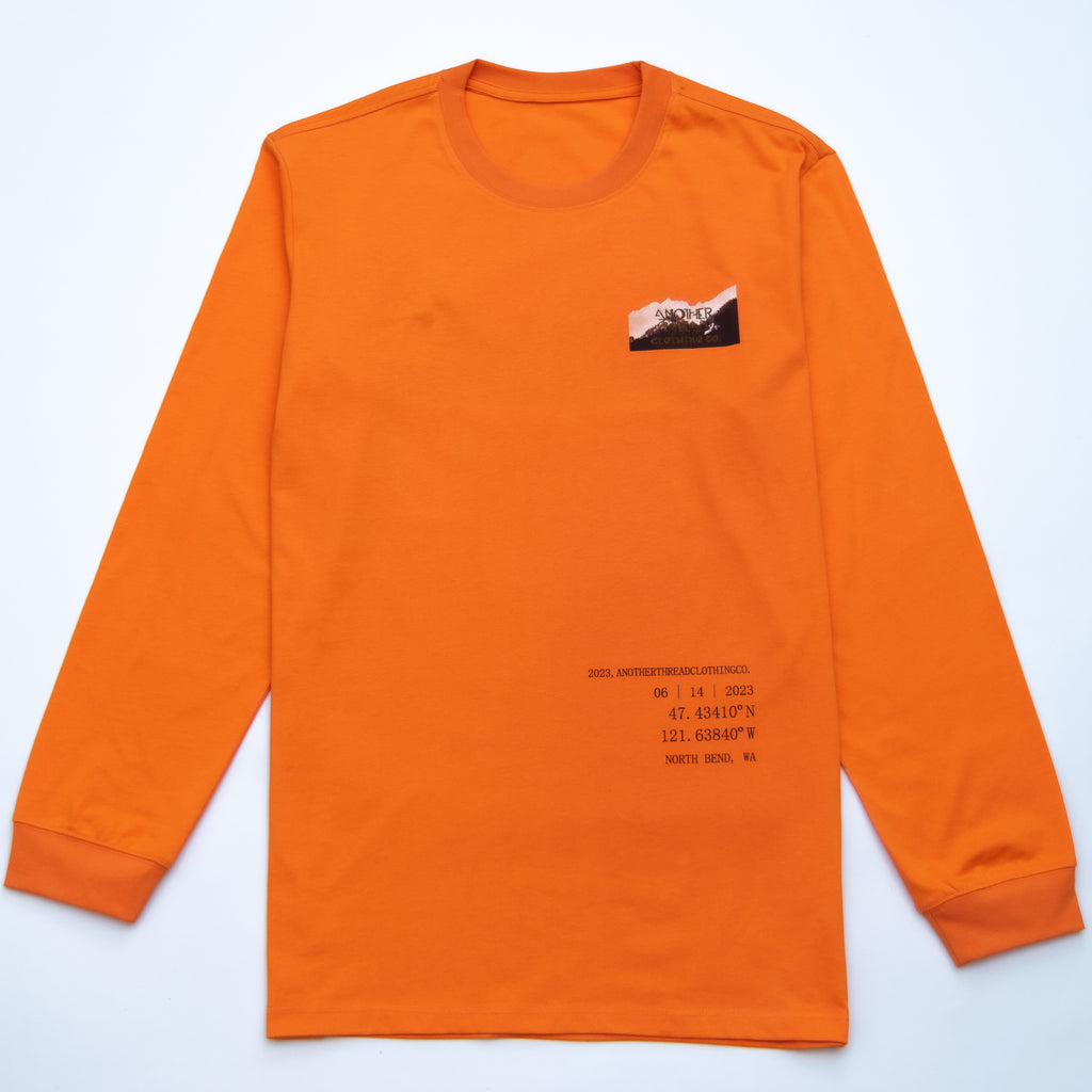 Pumpkin Orange Long Sleeve Tee