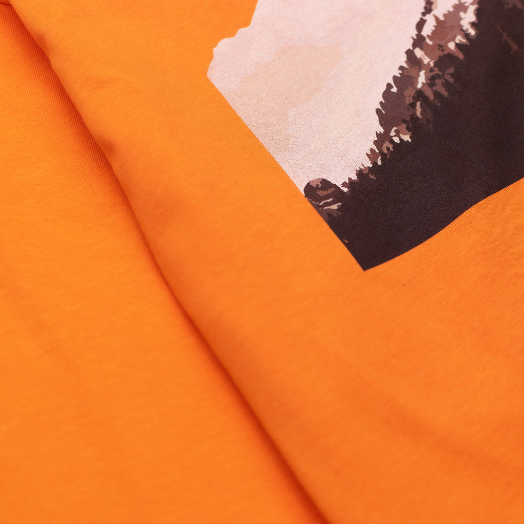 Pumpkin Orange Long Sleeve Tee
