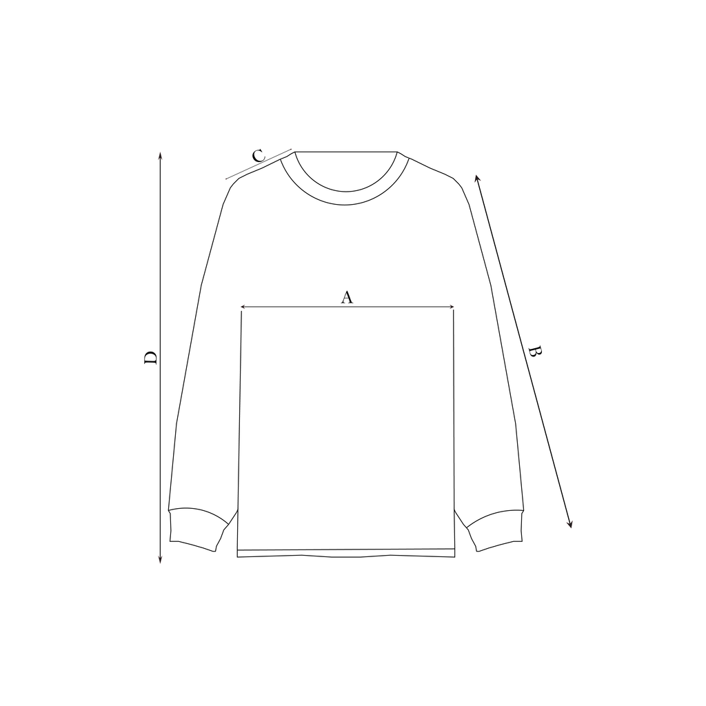 Pumpkin Orange Long Sleeve Tee