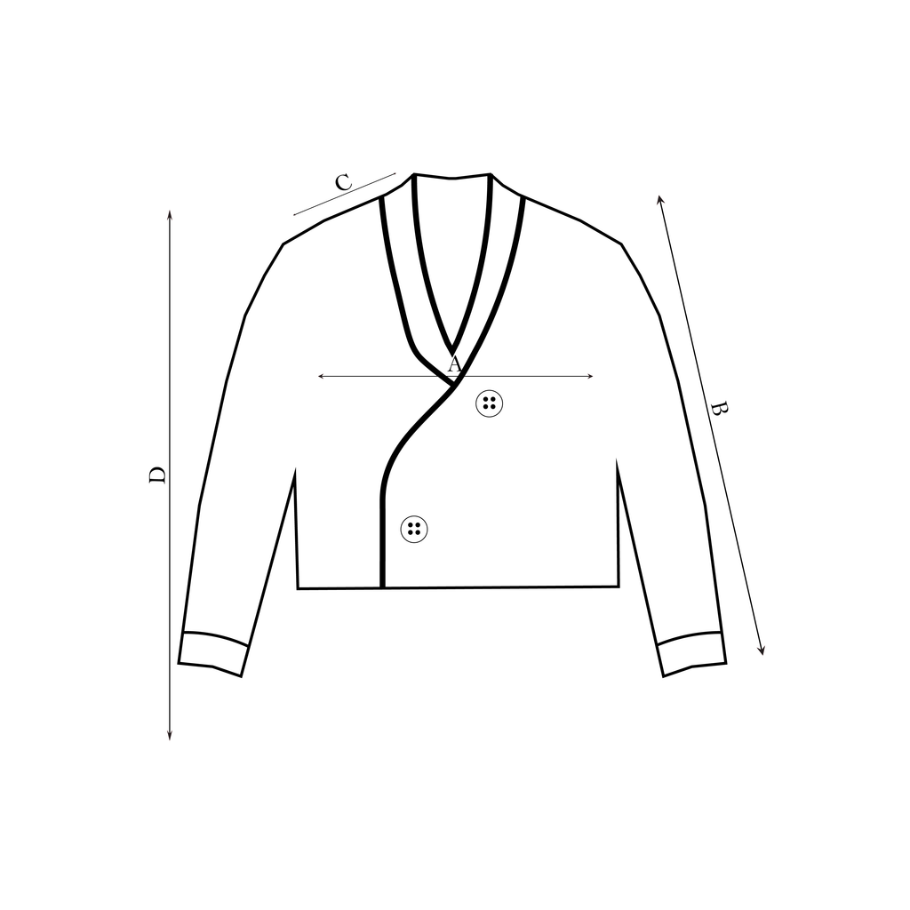 Sunset Cropped Cardigan