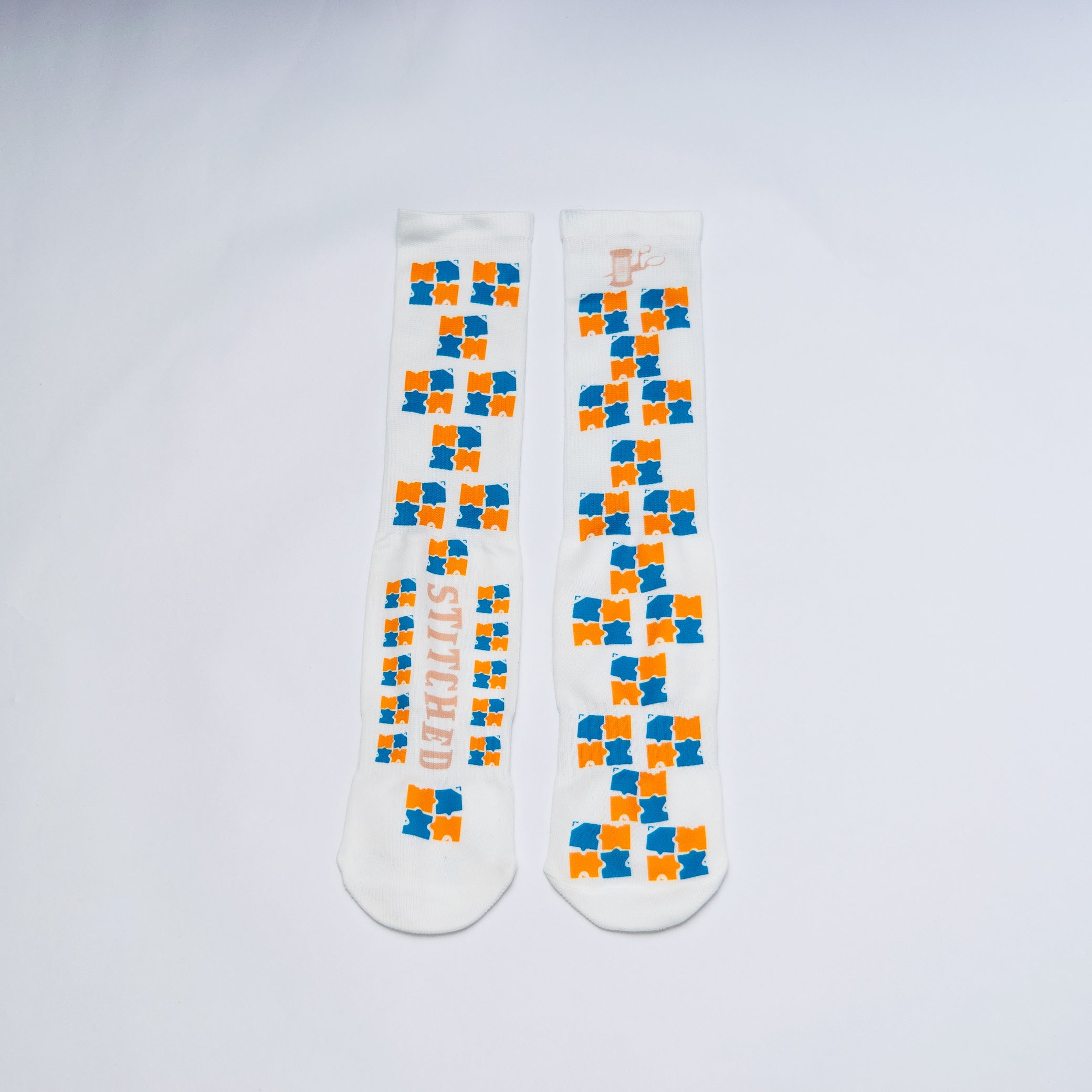 Embroidered Stitched Socks